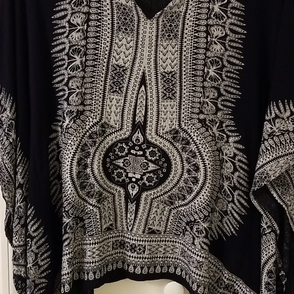 Earthbound boho print shirt - Picture 2 of 6